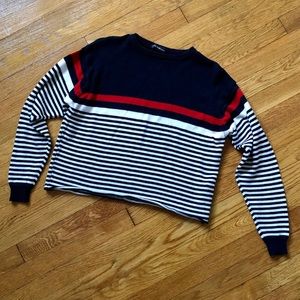 Brandy Melville striped knit sweater